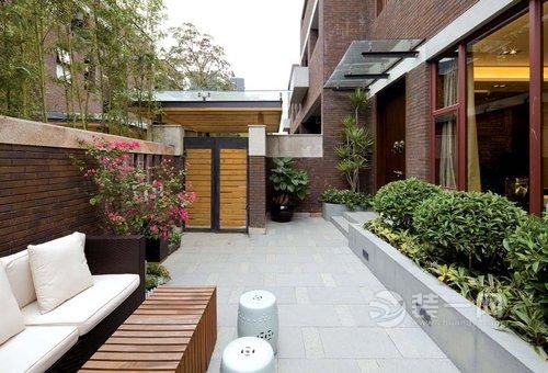 扬州万科城177平六居室新中式风格装修案例